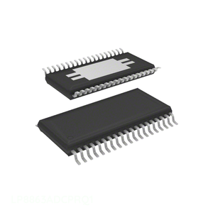 ชิ้นส่วนวงจรไฟฟ้าดั้งเดิม LP8863ADCPRQ1 38 PowerTFSOP ตัวจัดการพลังงาน (PMIC) - Product Image 1