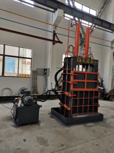 Chất thải carton Bale Máy ép Baler phế liệu có thể máy Đầm thủy lực sử dụng lốp Máy ép - Product Image 6