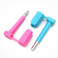Sceaux de sécurité à boulon en acier AH-BS116 pour conteneurs de remorques de fret, haute qualité, diamètre 8 mm, résistance à la traction >15KN