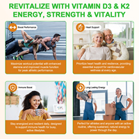 Fabricant de compléments alimentaires complexes en vitamines et minéraux, suppléments de santé, gouttes de vitamines D3 et K2