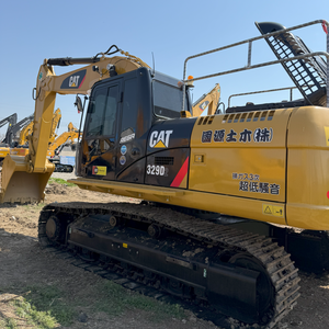 Gran oferta usada Caterpillar CAT329D2L Excavadora hidráulica sobre orugas buenas condiciones con componentes originales de núcleo grande rodamiento de bomba - Product Image 2