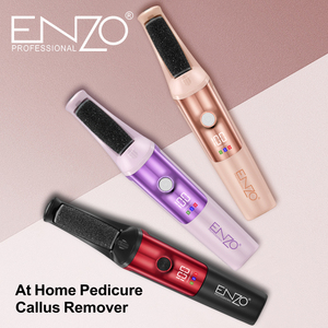 ENZO Beauty Salon Outils de pédicure Éliminateur de callosités électrique sans fil, le <span class=keywords><strong>meilleur</strong></span> appareil rechargeable pour les callosités sèches et rugueuses des talons - Product Image 4
