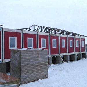 De Lujo prefabricada personalizado casa prefabricada temporal <span class=keywords><strong>en</strong></span> <span class=keywords><strong>el</strong></span> campamento de refugiados de - Product Image 1