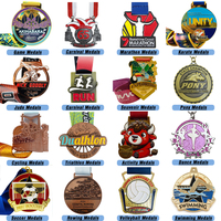Fabricant vente en gros personnalisé votre propre médaille médaille de danse en métal et trophées