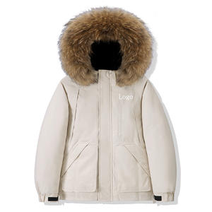 Chaqueta acolchada de invierno frío para hombre, ligera, brillante, transpirable, con cuello levantado, diseño Reversible - Product Image 5