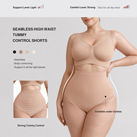 Waistdear - Faja Moldeadora de Cintura Alta con Logotipo Personalizado, Sin Costuras, Invisible, Tipo Tanga, para Mujer