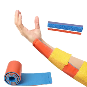 Belat terapi fisik Medis pabrik asli OEM peralatan pertolongan pertama tipe lipat gulung bantalan busa SAM - Product Image 1