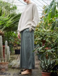 New Fashion Women's Korean Style Batwing Sleeve <strong>Jumper</strong> Tops Knit Pullover Sweater (customizable) - Product Image 3