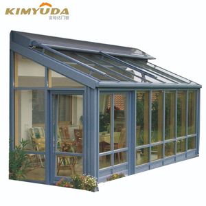Modern Design Four-Season Solarium Prefab Sunroom Dust-Proof Window and <strong>Door</strong> Flat <strong>Roof</strong> for Villa Patio Application - Product Image 6