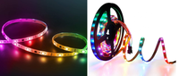 Bande lumineuse Led SMD 5050, 30 diodes/m, étanche, télécommande, rgb, USB, rétro-éclairage de télévision