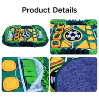 Alfombra Olfativa Grande para Perros, Diseño de Balón de Fútbol, para Alimentación Lenta y Alivio del Estrés