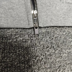 Tute Antivento di Alta Qualità da 500 Grammi, Set di Felpe con Zip Grigie Pesanti, Abbigliamento Sportivo - Product Image 5