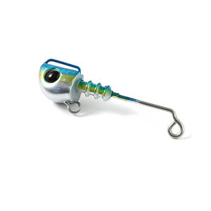 Señuelo Luminoso/UV de Acero Inoxidable para Pesca de Pez Suave, 35g, Cola en T, Biónico, para Agua Salada, Señuelo para Lubina con Anzuelos - Product Image 2