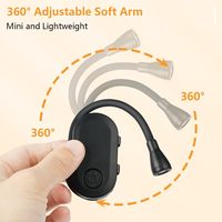 Lampe de bureau LED flexible et réglable Tsinye pour la protection des yeux, lampe de lecture pour le travail au bureau, lampe de bureau à clip LED pour la chambre à coucher