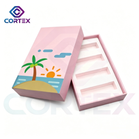 Boîte de cartouches CR portable avec logo personnalisé, 1g 0.5ml, résistante aux enfants, vide, emballage auto-érectile avec poignée