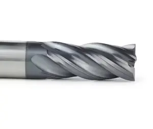 frese Solid Carbide 4 Flute Flat extended End Mill HRC55 milling cutter carbideendmill bfl
