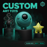 Figurines de monstres cyclopes en vinyle souple personnalisées, personnages de fantasy, jouets en boîte mystère, fabricant OEM