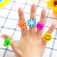 Anillo de Plástico Colorido de Alta Calidad Personalizado de Fanghua, Lindo Anillo de Juguete con Luz LED para Niñas, de Zhejiang, para Regalos