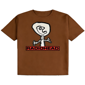 <strong>Radiohead</strong> Stick Figure Abstract Graphic Print T-<strong>Shirt</strong> Rock Band Music Fan Merchandise Crew Neck T-<strong>Shirt</strong> with Letter Print - Product Image 3