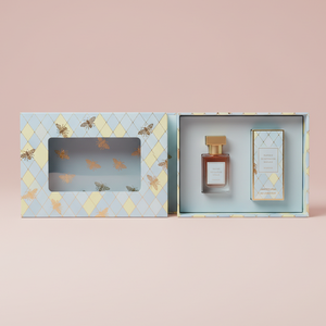 Luxury Black Hard Paper Packaging Box Custom Gold Logo Print <strong>Book</strong> Style Box Cardboard <strong>Essential</strong> Oil Perfume Bottle <strong>Books</strong> - Product Image 3