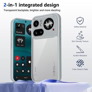 Coque de téléphone antichoc en PC mat effet peau pour Nothing Phone 4a Pro - Product Image 5