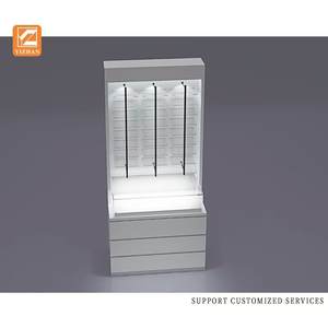 サングラス店用光学ディスプレイスタンド棚ブティック光学ショップ備品眼鏡ショーケース - Product Image 5