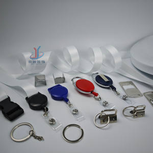 ブランク昇華転写用ランヤード 100% ポリエステル 無地ホワイト ランヤード ロールタイプ 10mm <span class=keywords><strong>15mm</strong></span> 20mm 25mm - Product Image 3