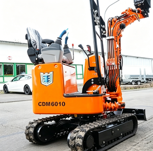 Best Price Factory Supply Compact Reliable CDM6010 10Ton <b>Small</b> Crawler Excavator 0.022m Bucket Yanmar Motor Farm Landscaping - Product Image 1