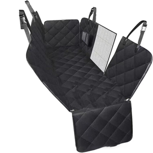 Housse de siège de voiture de luxe pour <span class=keywords><strong>chien</strong></span>, hamac imperméable pour <span class=keywords><strong>chien</strong></span>, tissu Oxford moderne résistant aux rayures, coussin de <span class=keywords><strong>protection</strong></span> pour animaux de compagnie - Product Image 1