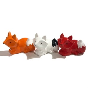 <span class=keywords><strong>Tirelire</strong></span> en céramique personnalisée créative avec de grands yeux, charmante, en forme de chat, de perroquet, de <span class=keywords><strong>renard</strong></span>, décoration de bureau - Product Image 3