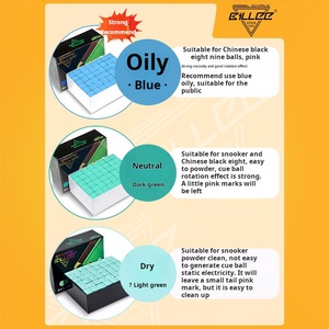 Phụ kiện bàn bida chất lượng cao, phấn bida khô dầu cao cấp, phấn bida tùy chỉnh khác biệt - Product Image 5