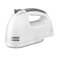 Mixer tangan listrik 7 kecepatan, wadah penyimpanan Stainless Steel & Snap-On untuk memanggang & mencampur