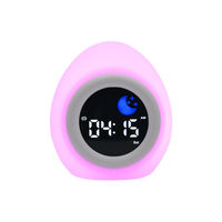 Machine à sons de sommeil de vente directe d'usine Réveil léger pour enfants avec horloge tactile Sun Star avec veilleuse