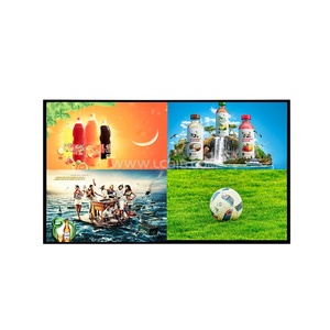 Super Thin Narrow Bezel 32&quot; 2K Multi Screen LCD Signage Wall Hanging Electronic <strong>Digital</strong> <strong>Menu</strong> Board for Restaurant - Product Image 3