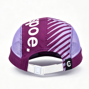 <b>PURPLE</b> LIGHTWEIGHT CANVAS QUICK DRY SPORTS CAP LOGO BREATHABLE ADJUSTABLE BASEBALL CAP MEN/WOMEN TRAVEL OUTDOOR HIKING CYCLING - Product Image 6