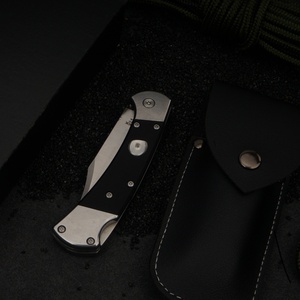 Cuchillo Plegable Tredknix BUCK112 con Hoja D2, Empuñaduras G10, Punta de Lanza, Borde Plano, 18.5cm de Longitud Total, Cuchillo de Camping, DIY OEM - Product Image 4