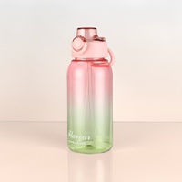Bouteille d'eau en plastique sans BPA de qualité alimentaire avec pod aromatisant pour dropshipping