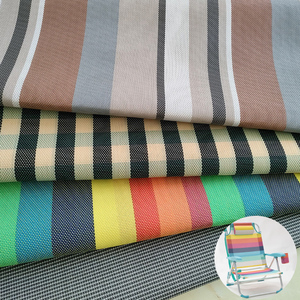 Tissu en <span class=keywords><strong>maille</strong></span> Teslin à rayures et carreaux STARUNK, résistant à l'usure, durable, en <span class=keywords><strong>maille</strong></span> jacquard enduite de PVC pour chaises d'extérieur, hamac, auvent - Product Image 3
