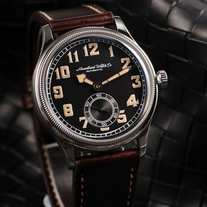 Hruodland 2025 New Men <b>Automatic</b> Mechanical Watch Seagull ST1701 Retro Pilot K1 Glass Stainless Steel Leather Reloj Hombre - Product Image 6