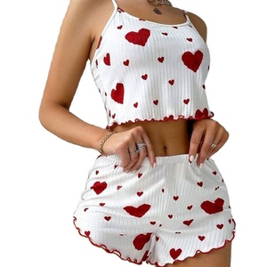 Nuevo Pijama de Camisola con Estampado de Rayas Tejidas para Mujer, Estilo Europeo y Americano 2025 - Product Image 4