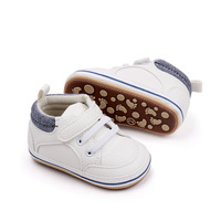 Chaussures pour bébé HZBC de 0 à 1 an, à semelle souple, couleur unie, pour le sport décontracté, imperméables, antidérapantes, résistantes à l'usure