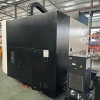 Centre d'usinage CNC 5 axes Fanuc, machine de fraisage verticale haute précision, commande FANUC, simple, automatique, robuste, ISO40