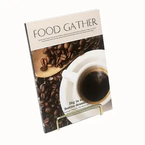 Custom Printing Full Color Softcover Recipe Book Coffee Table Book