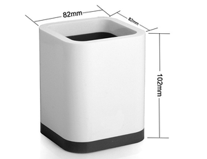 Офисный экологически чистый рекламный Настольный органайзер, пластиковый держатель для ручек - Product Image 6