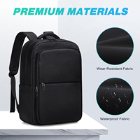 Sac à dos d'ordinateur imperméable de grande capacité, personnalisable/OEM, multifonctionnel, pour les trajets quotidiens, les loisirs et les voyages