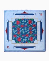 Tapis de Mahjong Américain Moderne de Luxe Fait Main, Pliable, Durable, Écologique et Résistant à l'Eau pour Jeu Professionnel
