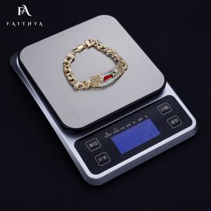 Pulseras Y Brazaletes para mujer, Charms <span class=keywords><strong>De</strong></span> diseño <span class=keywords><strong>De</strong></span> joyería religiosa, <span class=keywords><strong>De</strong></span> oro <span class=keywords><strong>De</strong></span> 14K, pulsera <span class=keywords><strong>De</strong></span> la <span class=keywords><strong>Virgen</strong></span> María, FB0283 - Product Image 6