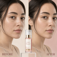 Sérum Moussant Apaisant et Hydratant à la Centella et à l'Acide Hyaluronique pour le Visage – Traitement Léger en Micro-Mousse Sous Marque Blanche