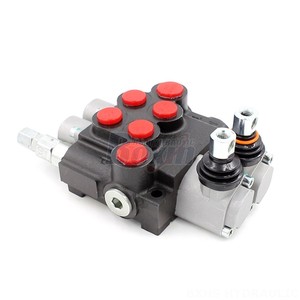 วาล์วไฮดรอลิกแบบแมนนวล P40-U78-U34-OT-YW 40 ลิตร/นาที วาล์วควบคุมทิศทาง 6 ทาง เกลียวใน วัสดุเหล็กหล่อ - Product Image 1