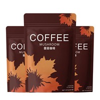 Yhealthbio Mélange de 10 types de champignons en poudre, café instantané soluble, boisson en poudre, logo personnalisé, emballage personnalisé